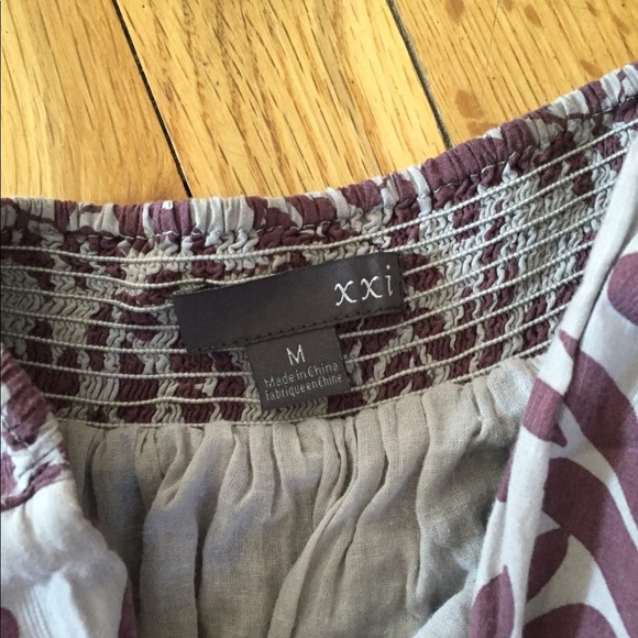 2 Forever 21 Patterned Mini Skirts Sz S/M - Picture 5 of 5